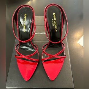 Saint Laurent red heels